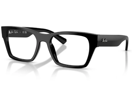 rayban, RB 5448, vyrams, kvadratas, plastmasinis