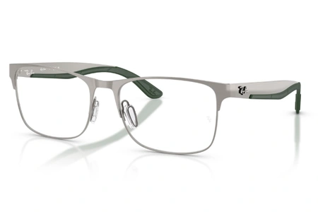 rayban, RX 7550, vyrams, stačiakampis, metalas