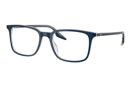 rayban, RX 5421, vyrams, kvadratas, plastmasinis
