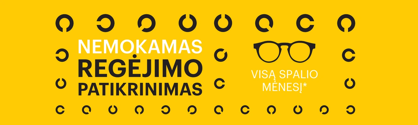 Nemokamas regėjimo patikrinimas