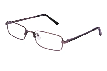 your line, DM 1181, half-rim, kvadratas, metalas