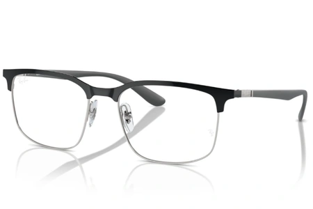 rayban, RB 6518, vyrams, kvadratas, metalas