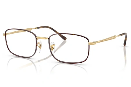 rayban, RB 6533, vyrams, kvadratas, metalas