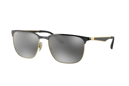 rayban, RB 3569, vyrams, stačiakampis, metalas