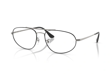 rayban, RX 6645, vyrams, stačiakampis, metalas