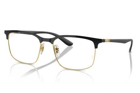 rayban, RB 6518, vyrams, kvadratas, metalas