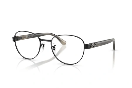 rayban, RX 6543, vyrams, ovalus, metalas