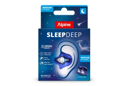 Ausų kištukai miegui Sleep Deep Medium M