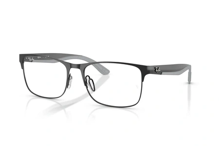 rayban, RB 7550, vyrams, kvadratas, metalas