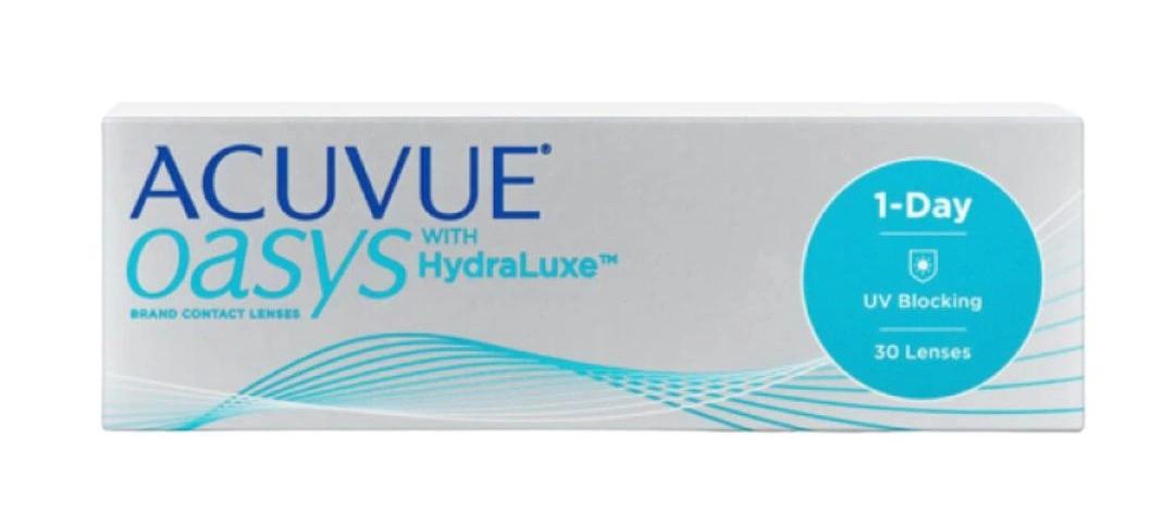 ACUVUE® OASYS 1-DAY with HydraLuxe® TECHNOLOGY