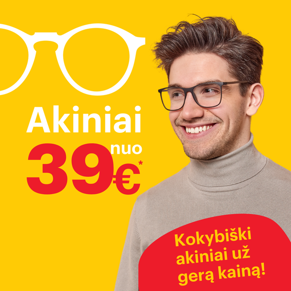 Akiniai už 39 EUR